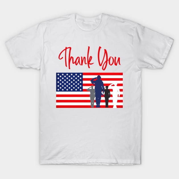 thank you T-Shirt by lahuwasi